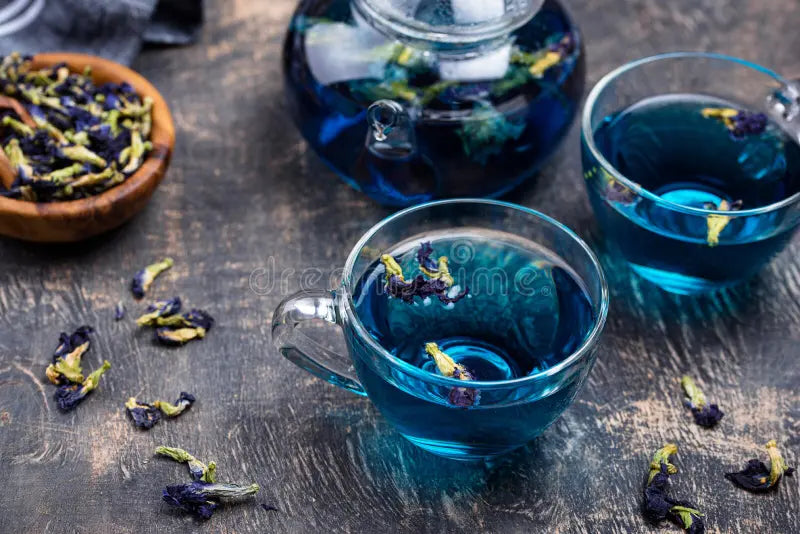 iAura Blue Tea - Ice & Regular Hot Tisane